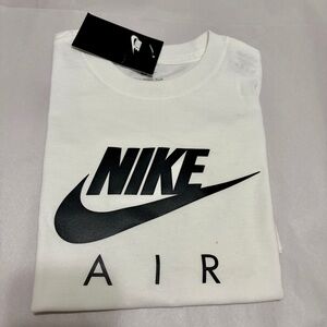 Nike Air White Tee with Black Logo